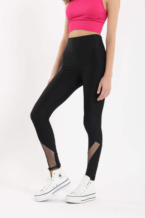 Leggings With Transparent Sections - Carina - ÙƒØ§Ø±ÙŠÙ†Ø§