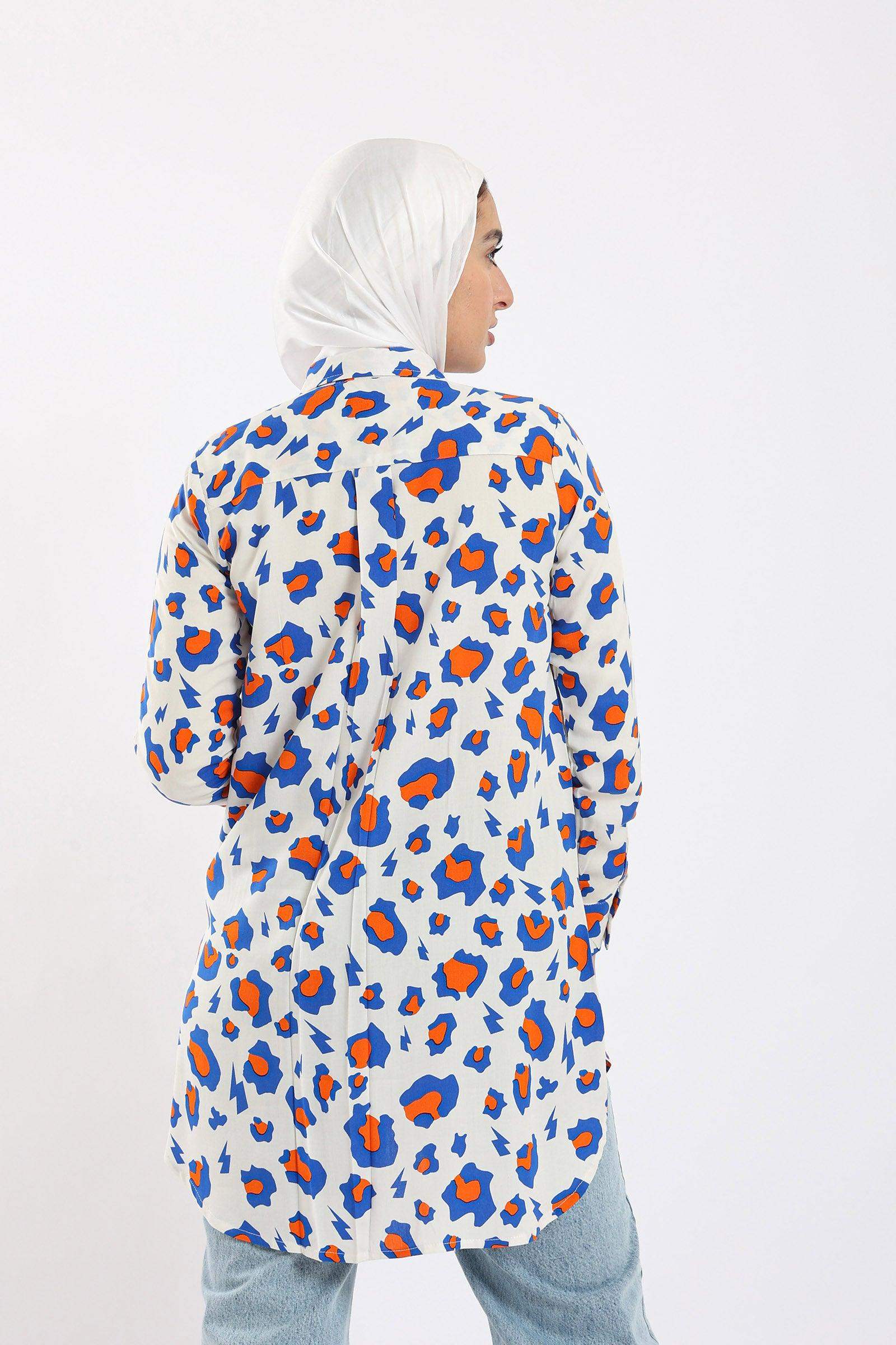 Leopard Print Shirt - Carina - ÙƒØ§Ø±ÙŠÙ†Ø§