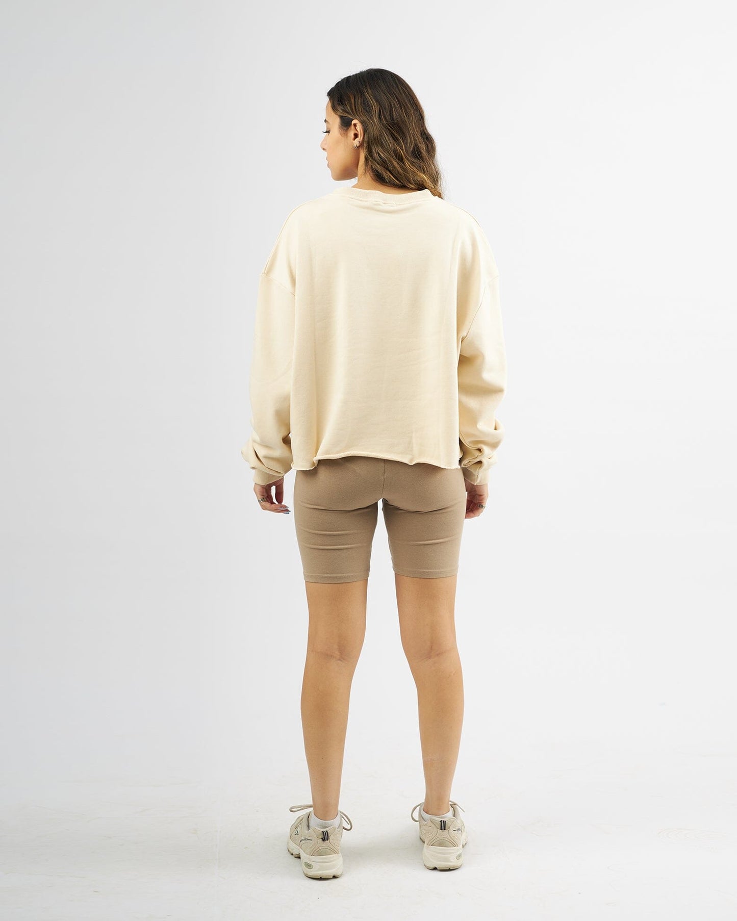 Light Beige - Basic Sweatshirt