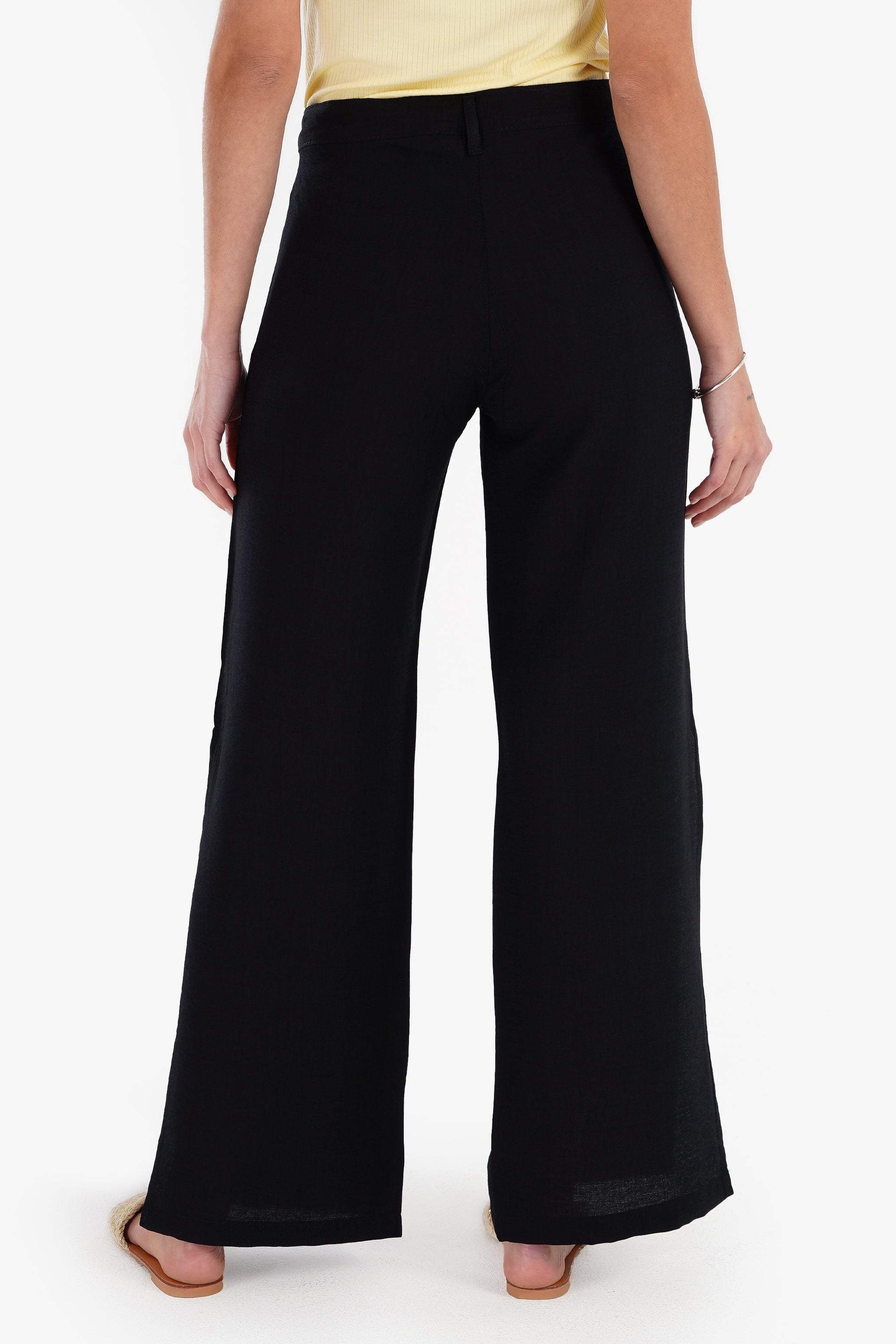 Linen Lounge Pants with Slits - Carina - ÙƒØ§Ø±ÙŠÙ†Ø§