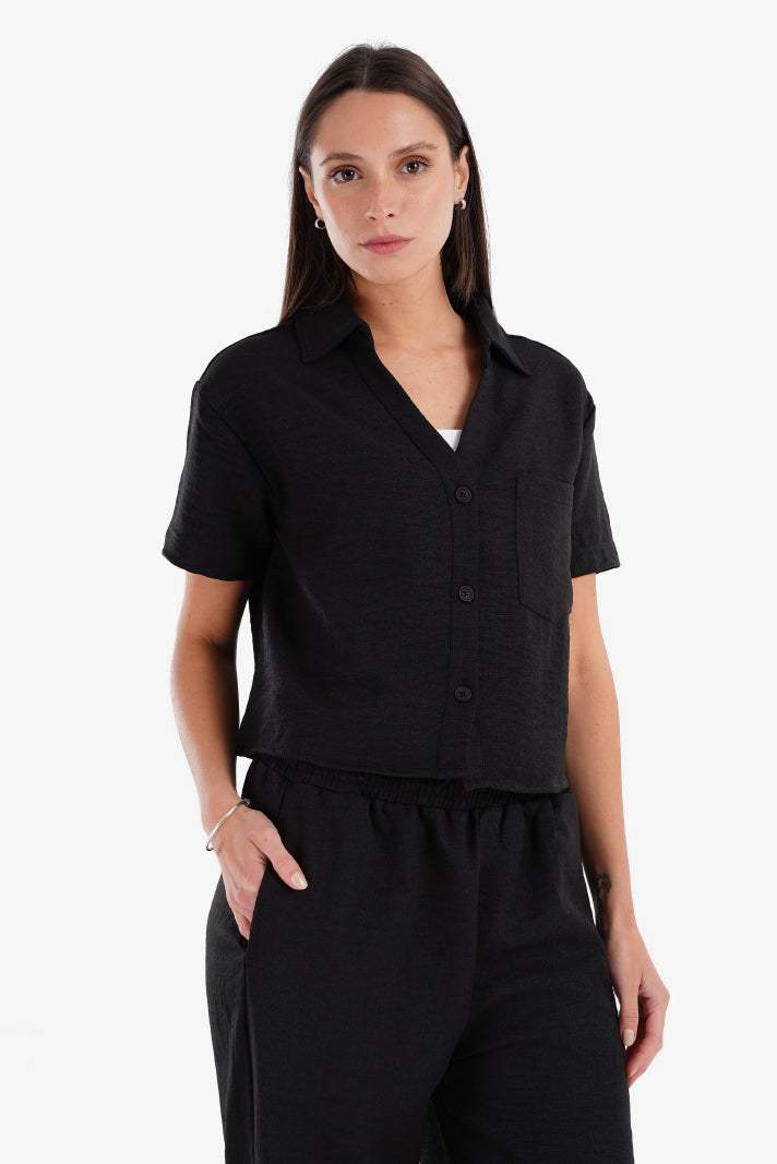 Linen Lounge Shirt - Carina - ÙƒØ§Ø±ÙŠÙ†Ø§