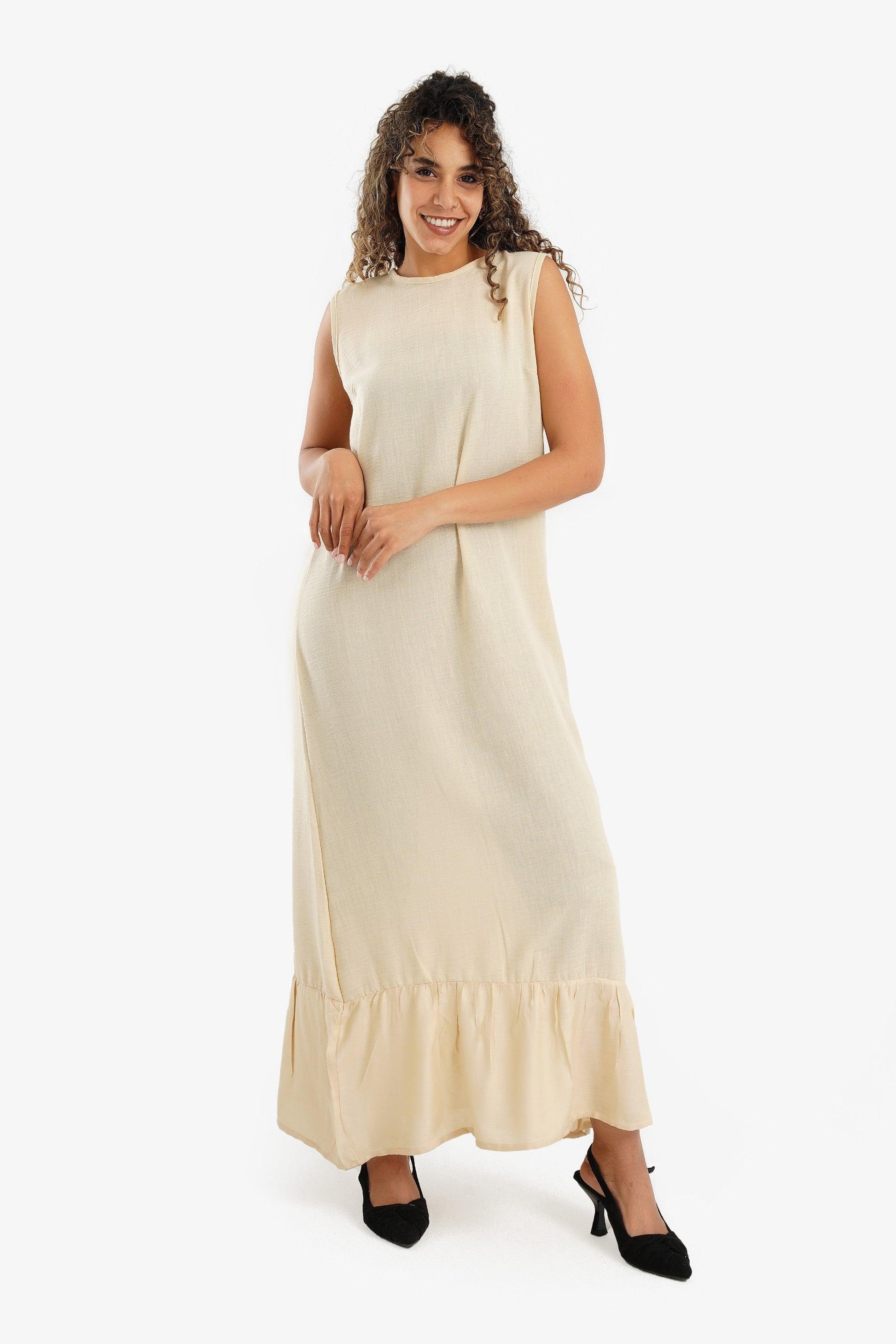 Linen Relaxed Fit Dress - Carina - ÙƒØ§Ø±ÙŠÙ†Ø§