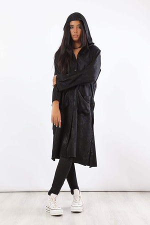 Long Sleeve Button Down Tunic Shirt - Carina - ÙƒØ§Ø±ÙŠÙ†Ø§