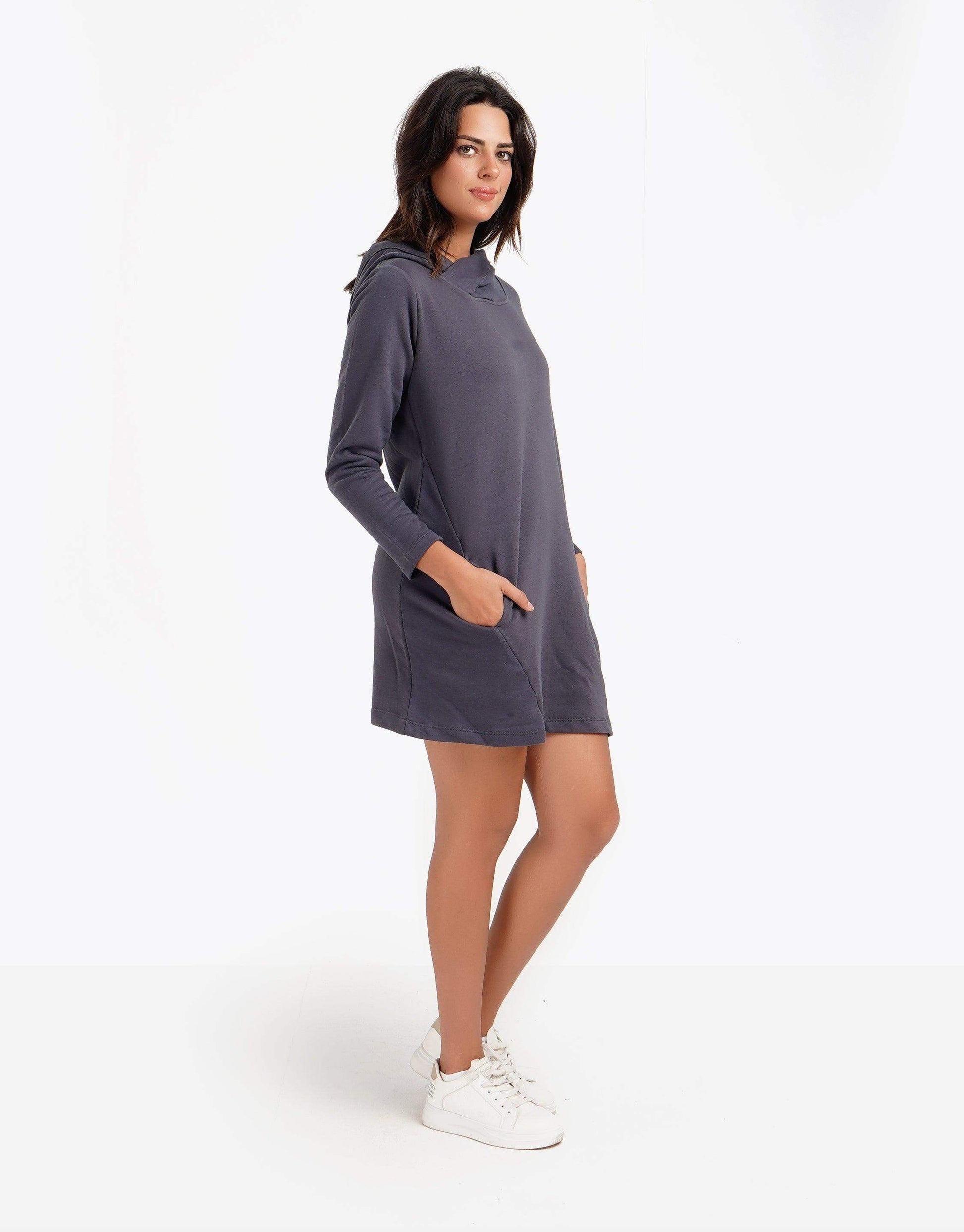 Long Sleeve Lounge Dress - Carina - ÙƒØ§Ø±ÙŠÙ†Ø§