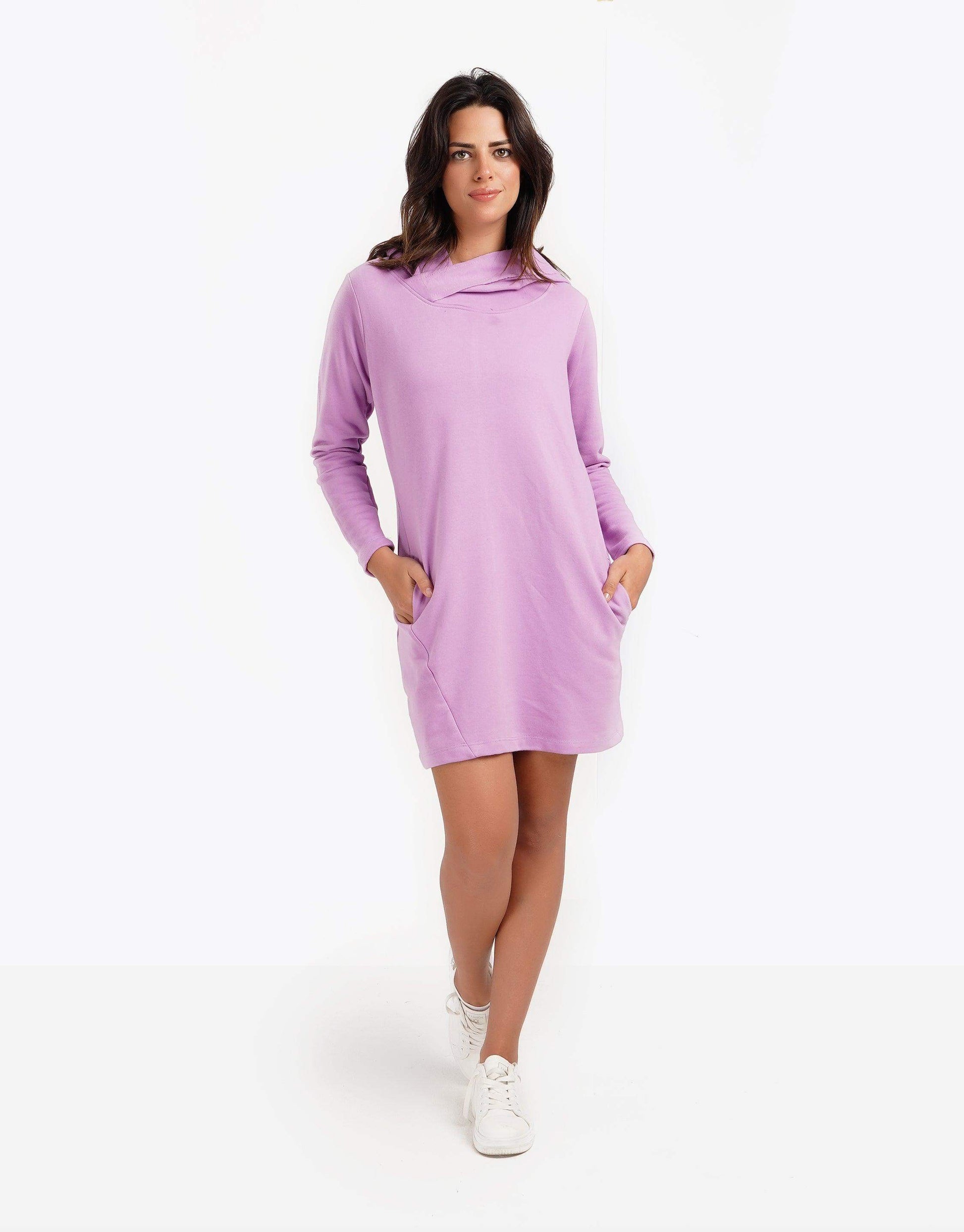 Long Sleeve Lounge Dress - Carina - ÙƒØ§Ø±ÙŠÙ†Ø§