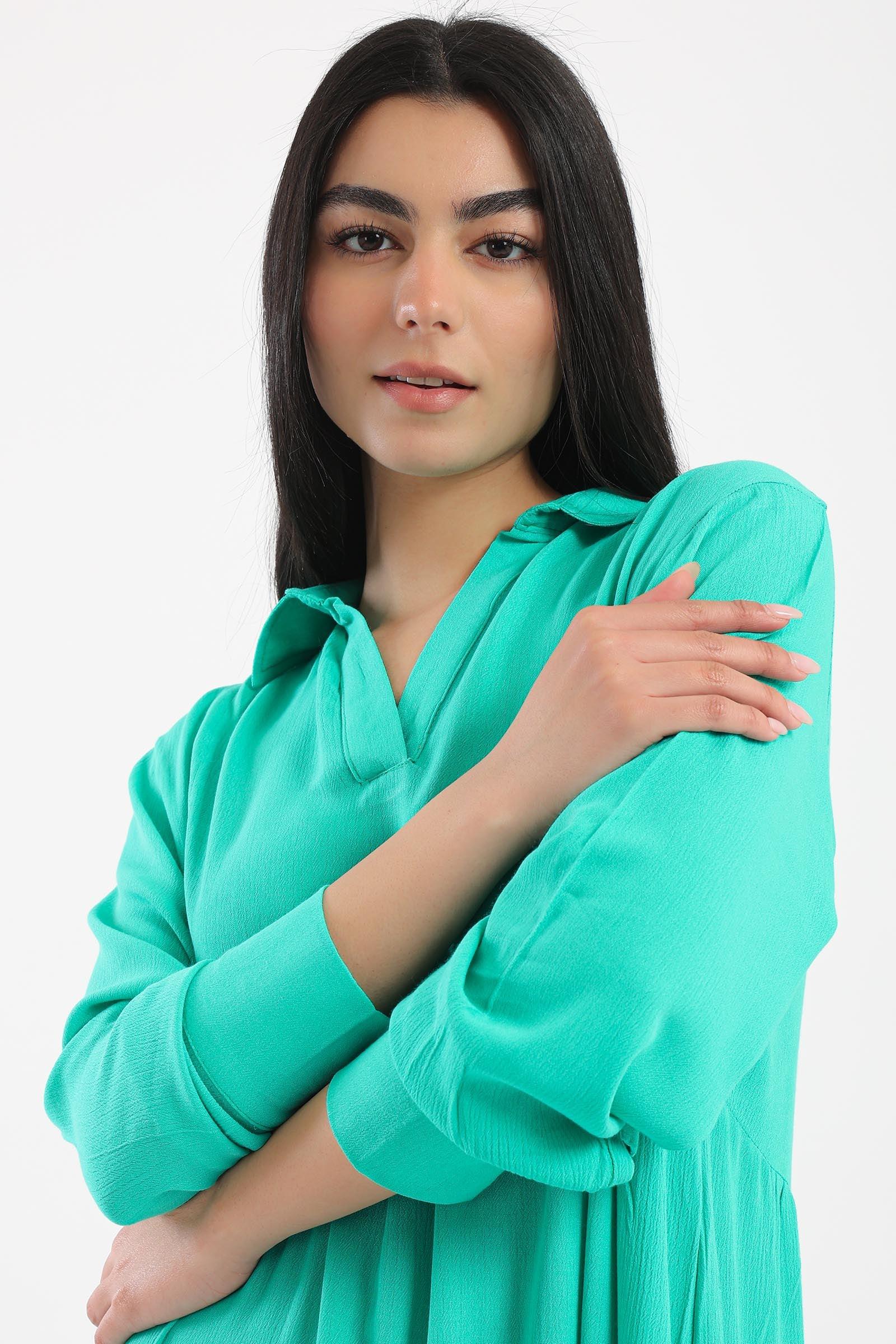 Long Sleeve Maxi Dress - Clue Wear