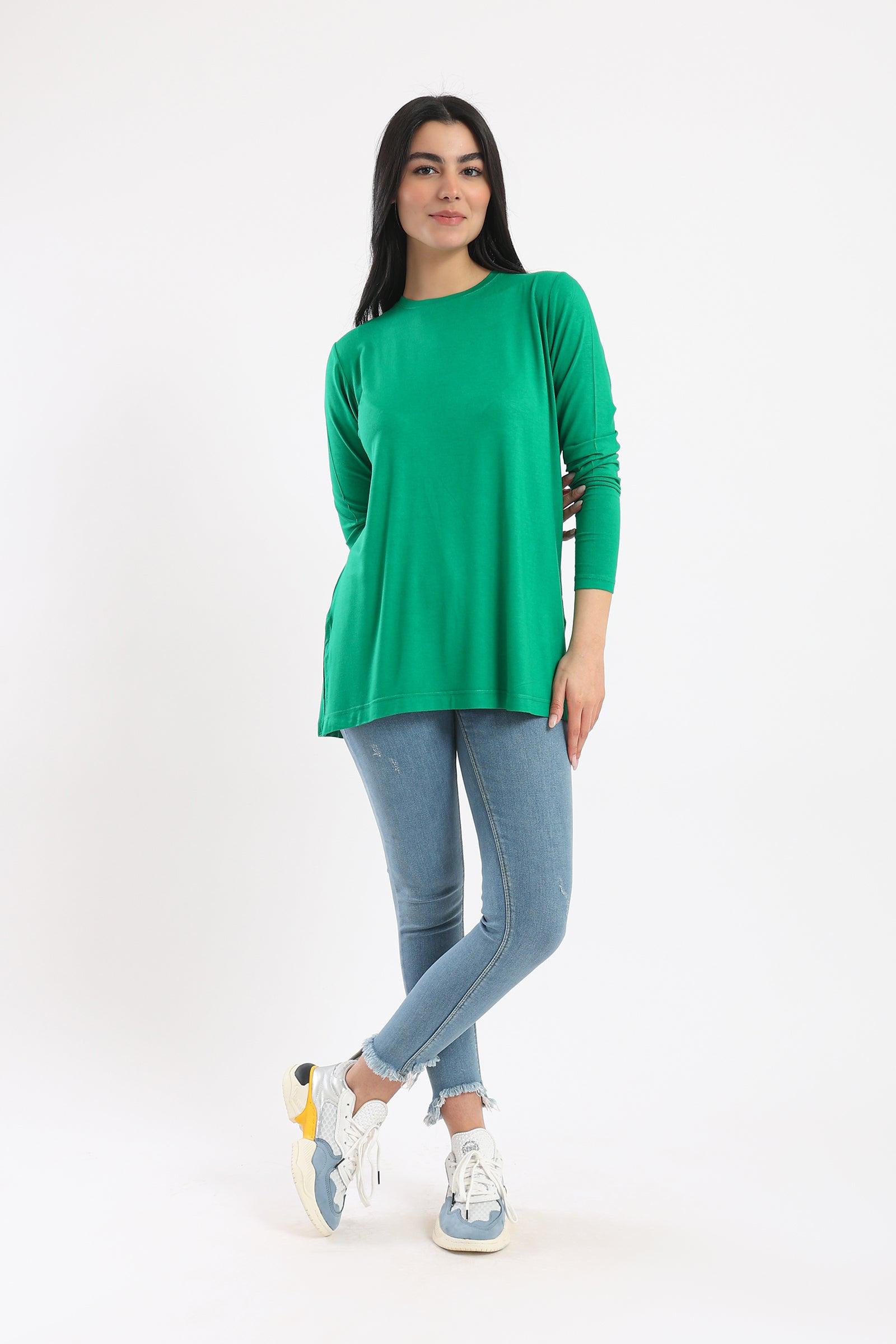 Long Sleeves Basic Top - Clue-wear