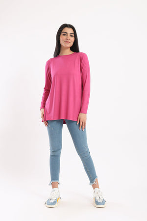Long Sleeves Basic Top - Clue-wear