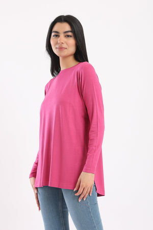 Long Sleeves Basic Top - Clue-wear