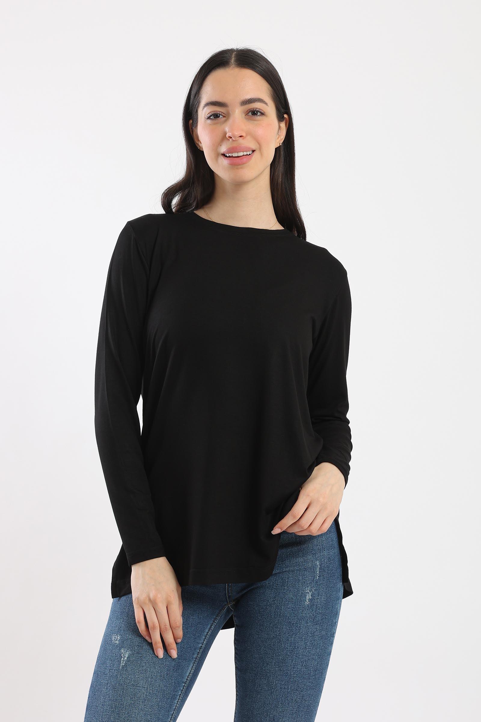 Long Sleeves Basic Top - Clue-wear
