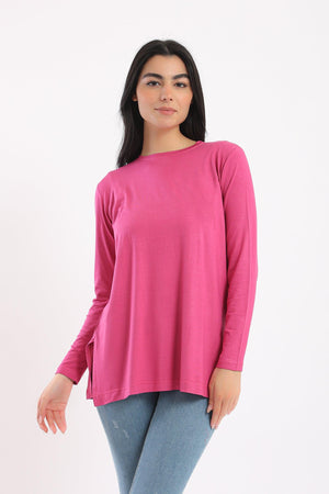 Long Sleeves Basic Top - Clue-wear