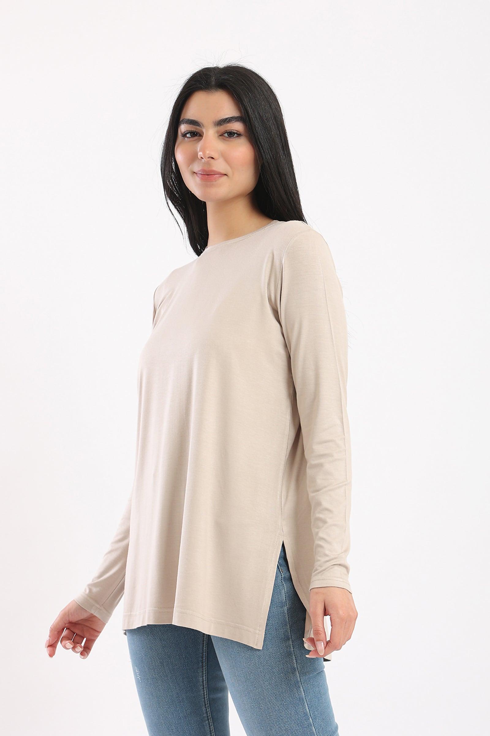 Long Sleeves Basic Top - Clue-wear