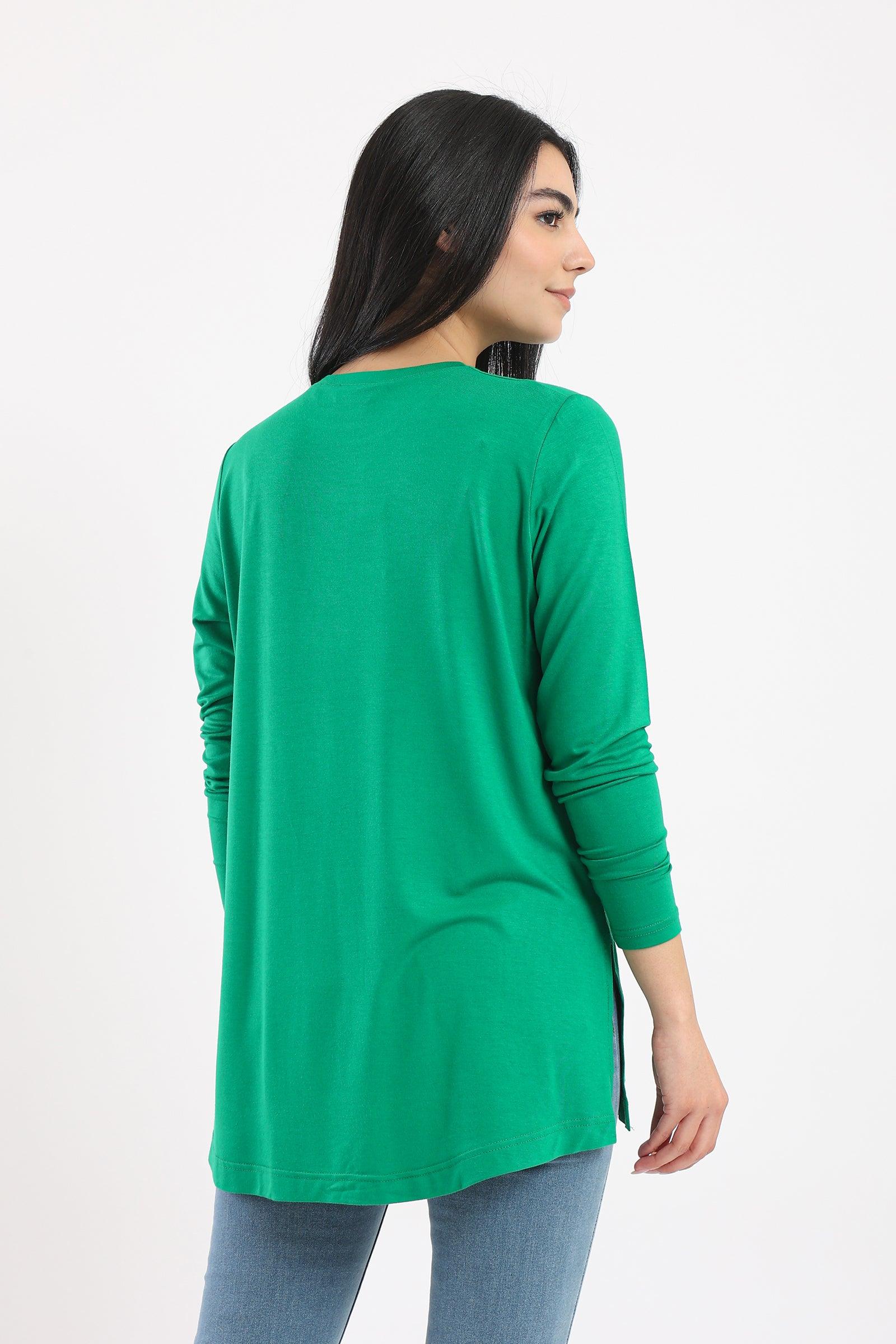 Long Sleeves Basic Top - Clue-wear