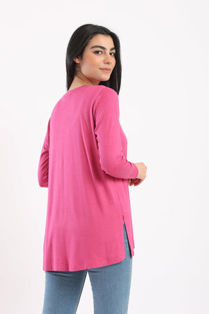 Long Sleeves Basic Top - Clue-wear