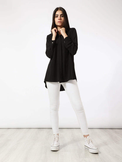 Long Sleeves Cotton Shirt - Carina - ÙƒØ§Ø±ÙŠÙ†Ø§