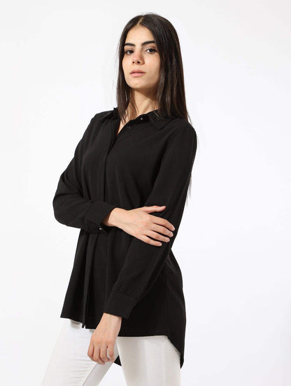 Long Sleeves Cotton Shirt - Carina - ÙƒØ§Ø±ÙŠÙ†Ø§