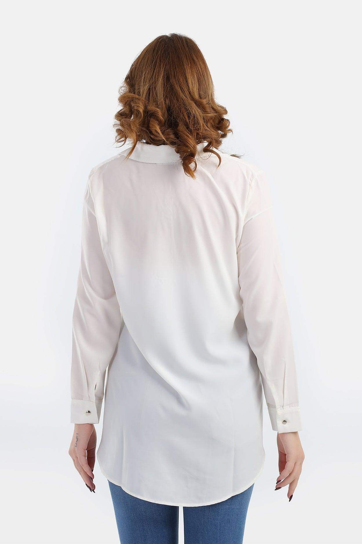 Long Sleeves Cotton Shirt - Carina - ÙƒØ§Ø±ÙŠÙ†Ø§