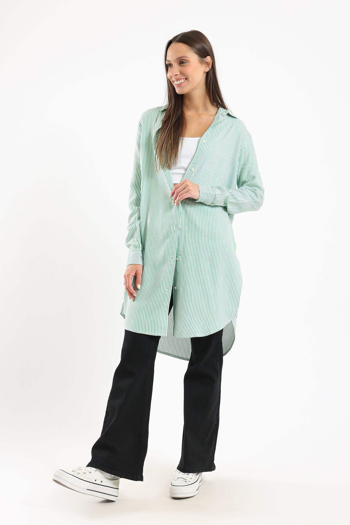 Long Sleeves Long Shirt - Carina - ÙƒØ§Ø±ÙŠÙ†Ø§