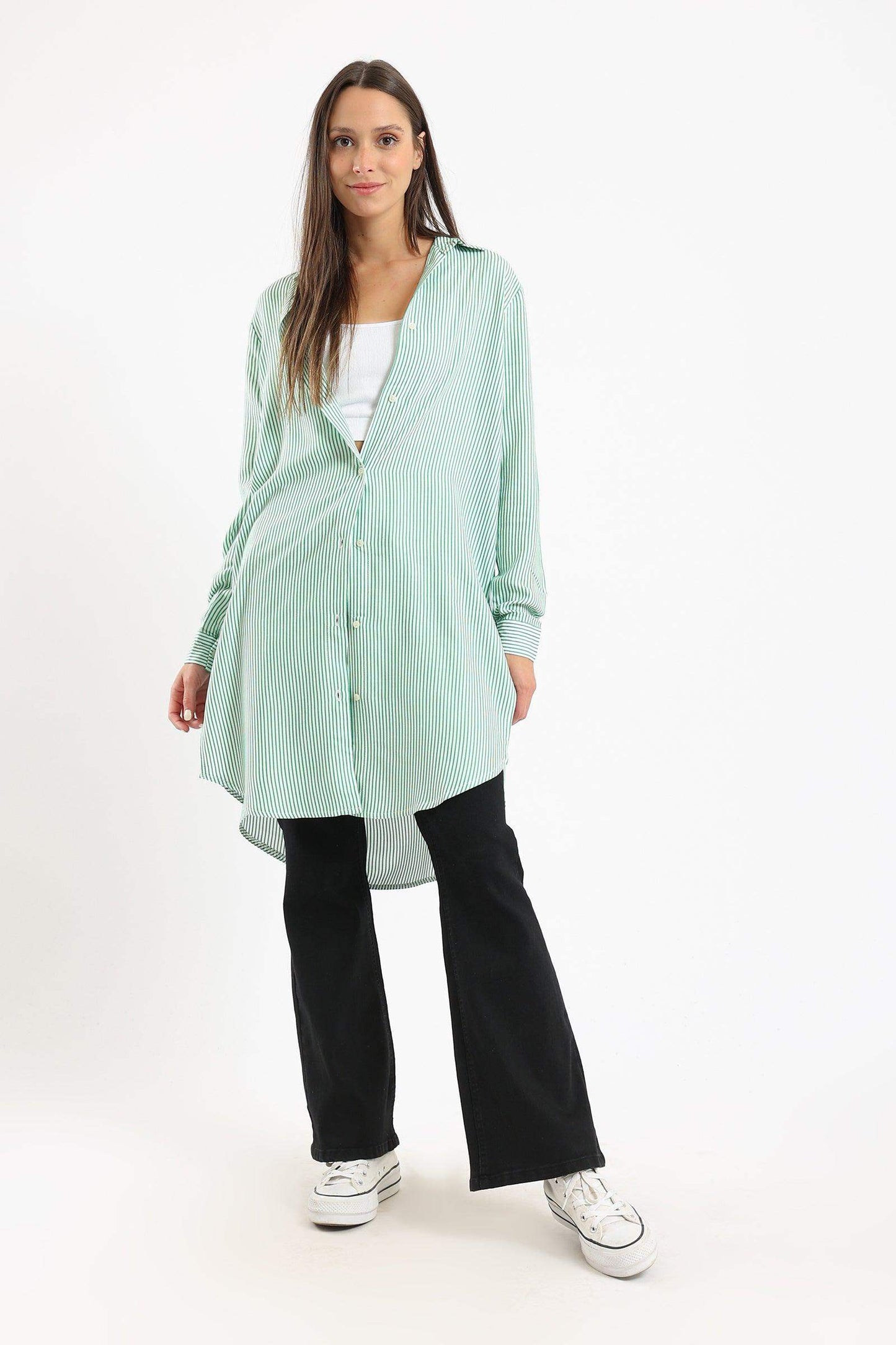 Long Sleeves Long Shirt - Carina - ÙƒØ§Ø±ÙŠÙ†Ø§