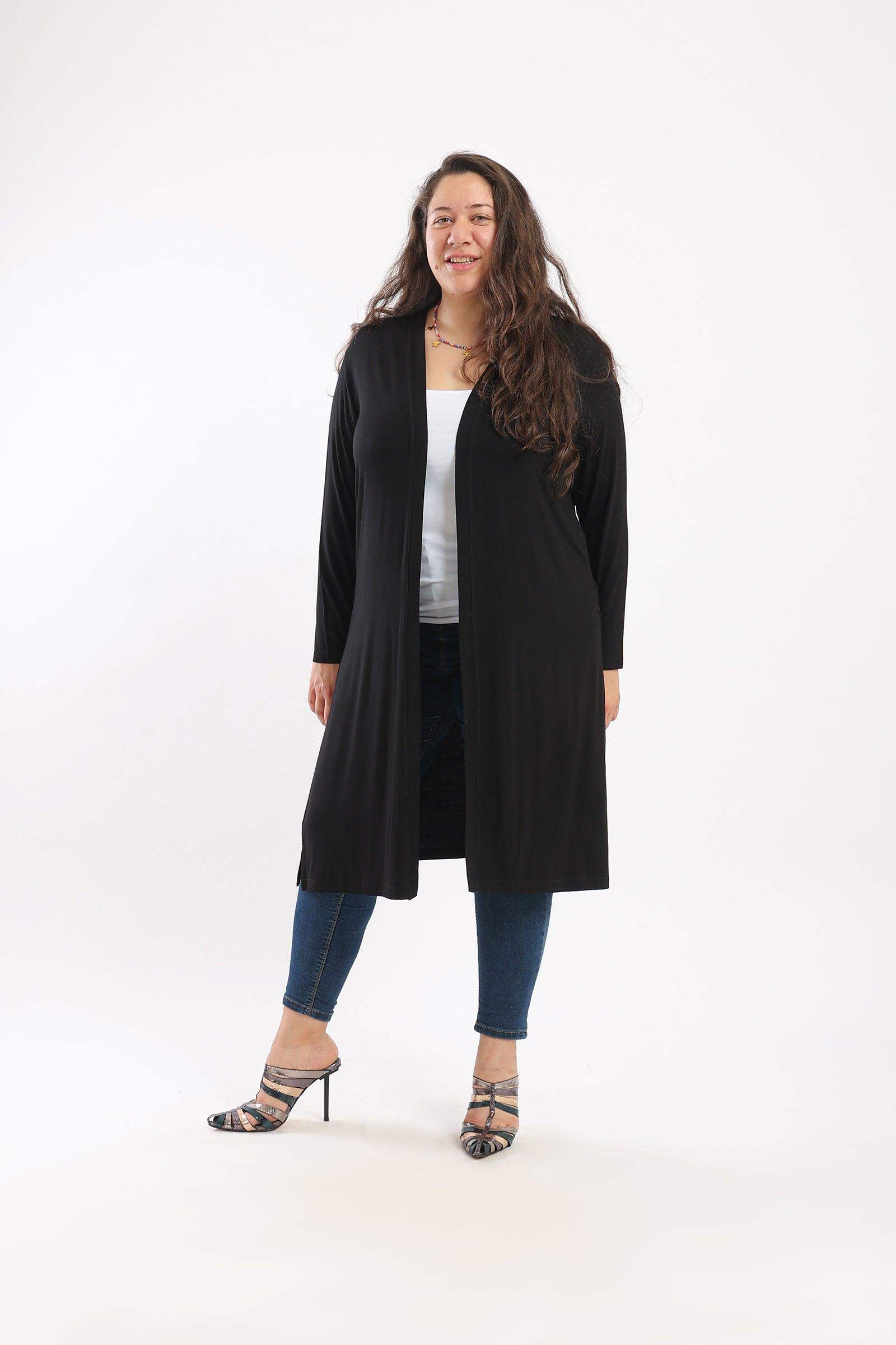 Long Sleeves Lounge Cardigan - Carina - ÙƒØ§Ø±ÙŠÙ†Ø§