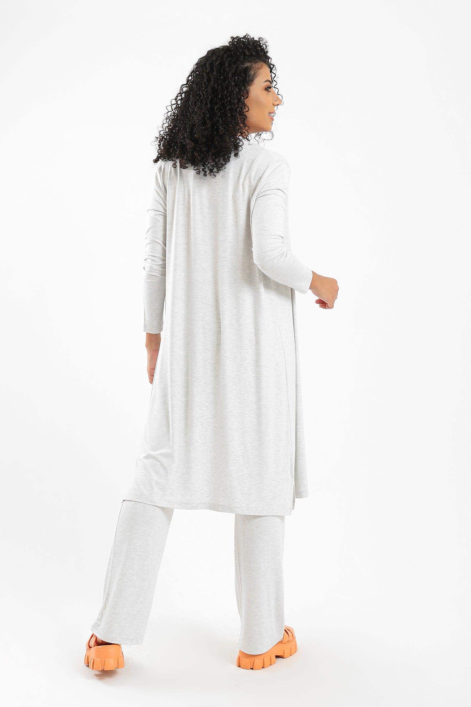 Long Sleeves Lounge Cardigan - Carina - ÙƒØ§Ø±ÙŠÙ†Ø§