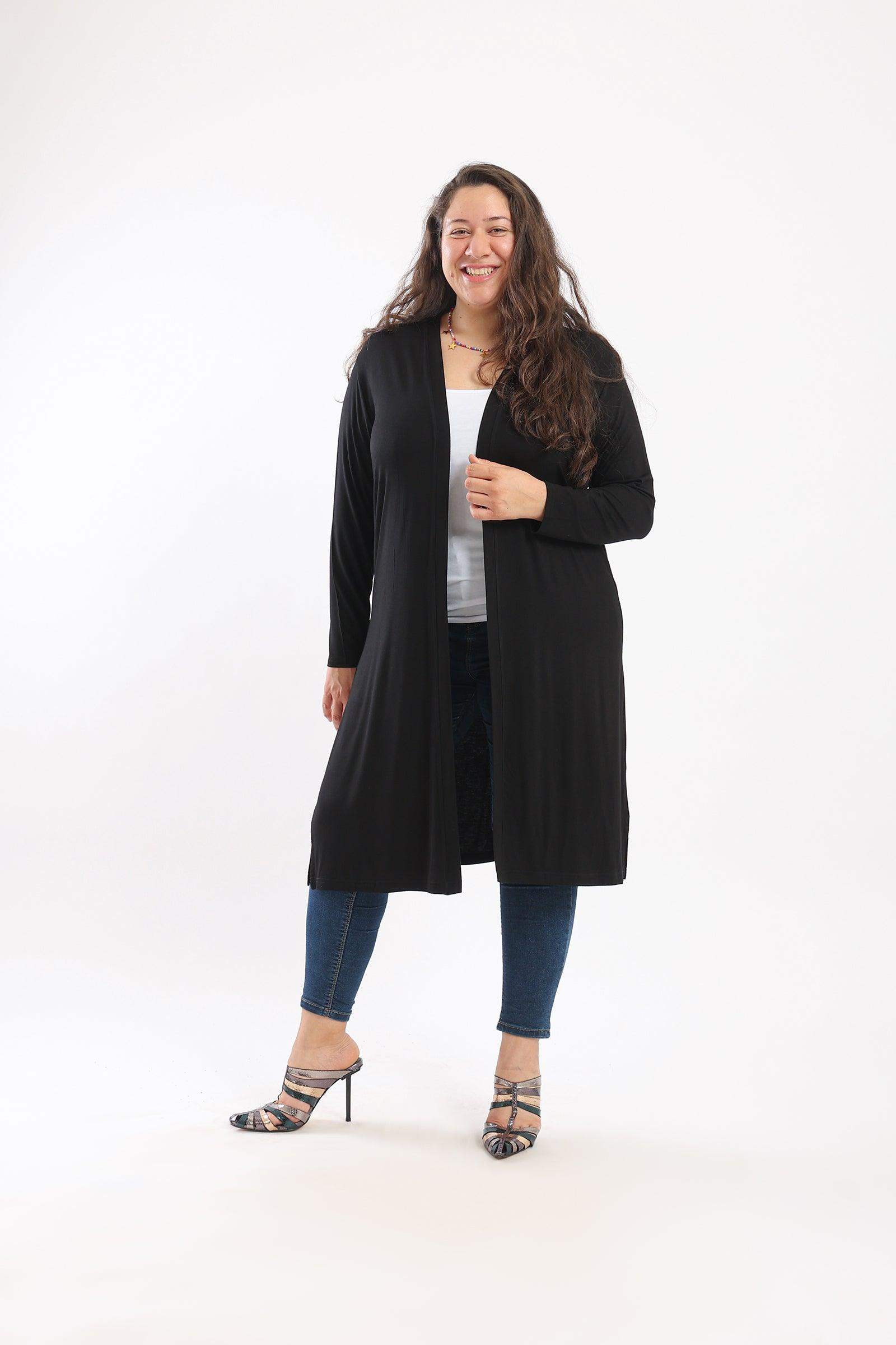 Long Sleeves Lounge Cardigan - Carina - ÙƒØ§Ø±ÙŠÙ†Ø§