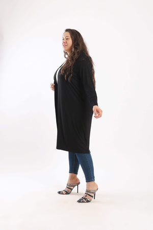 Long Sleeves Lounge Cardigan - Carina - ÙƒØ§Ø±ÙŠÙ†Ø§
