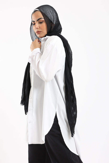 Long Sleeves Oversized Shirt - Carina - ÙƒØ§Ø±ÙŠÙ†Ø§