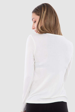 Long Sleeves Viscose Top - Carina - ÙƒØ§Ø±ÙŠÙ†Ø§