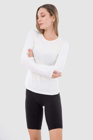 Long Sleeves Viscose Top - Carina - ÙƒØ§Ø±ÙŠÙ†Ø§