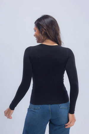 Long Sleeves Viscose Top - Carina - ÙƒØ§Ø±ÙŠÙ†Ø§