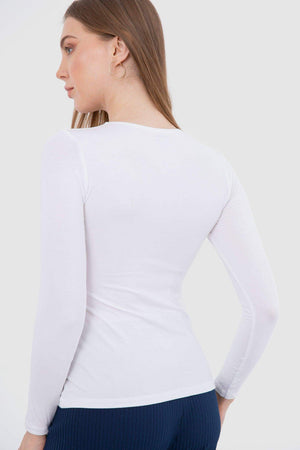 Long Sleeves Viscose Top - Carina - ÙƒØ§Ø±ÙŠÙ†Ø§