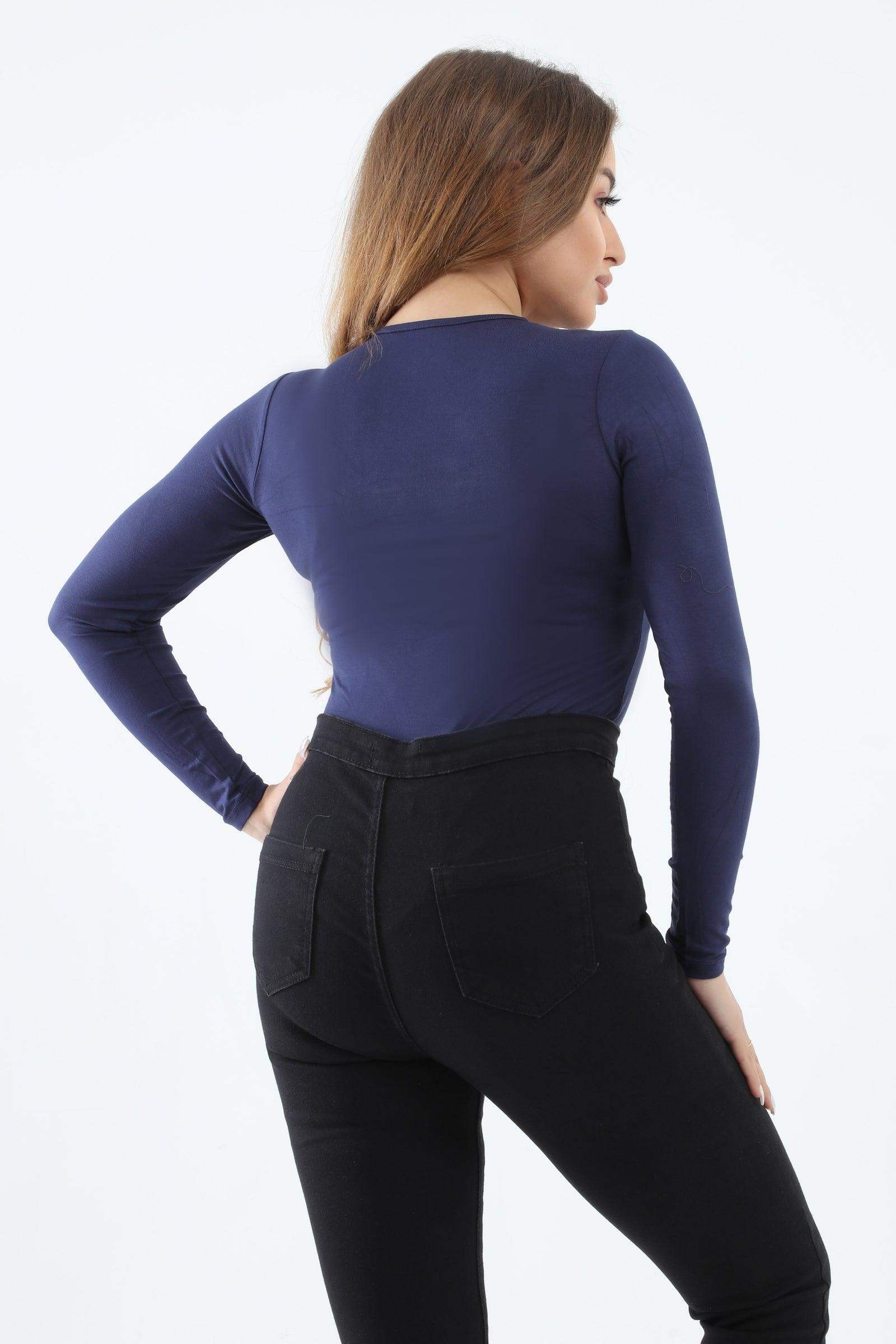 Long Sleeves Viscose Top - Carina - ÙƒØ§Ø±ÙŠÙ†Ø§