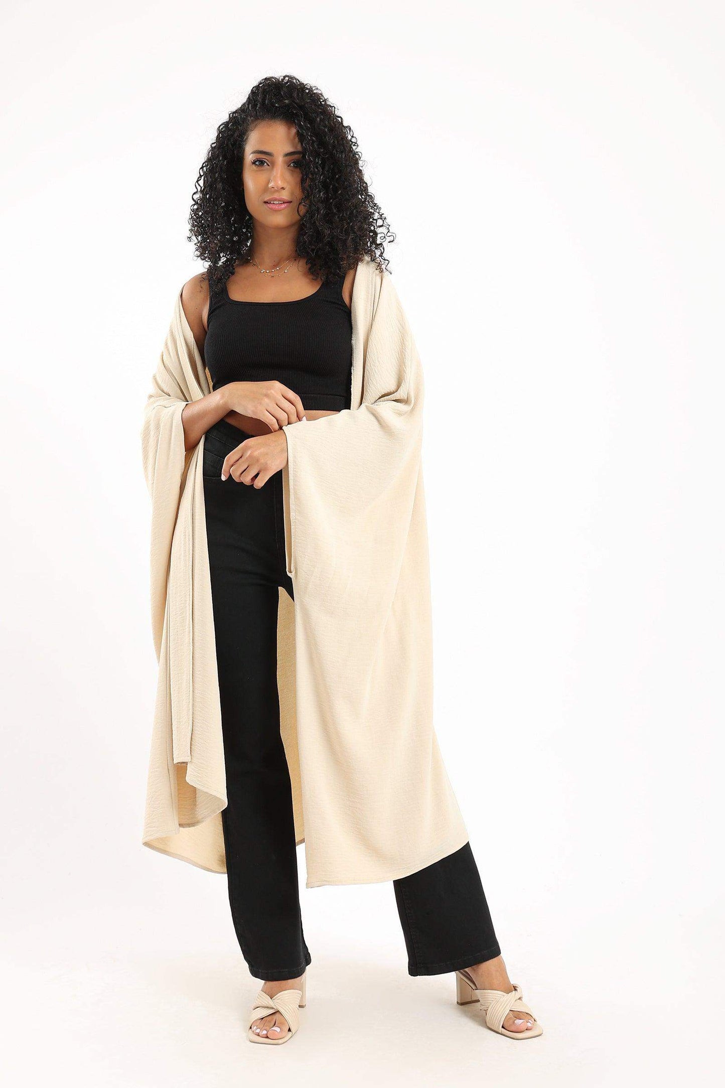 Longline Relaxed Fit Kimono - Carina - ÙƒØ§Ø±ÙŠÙ†Ø§