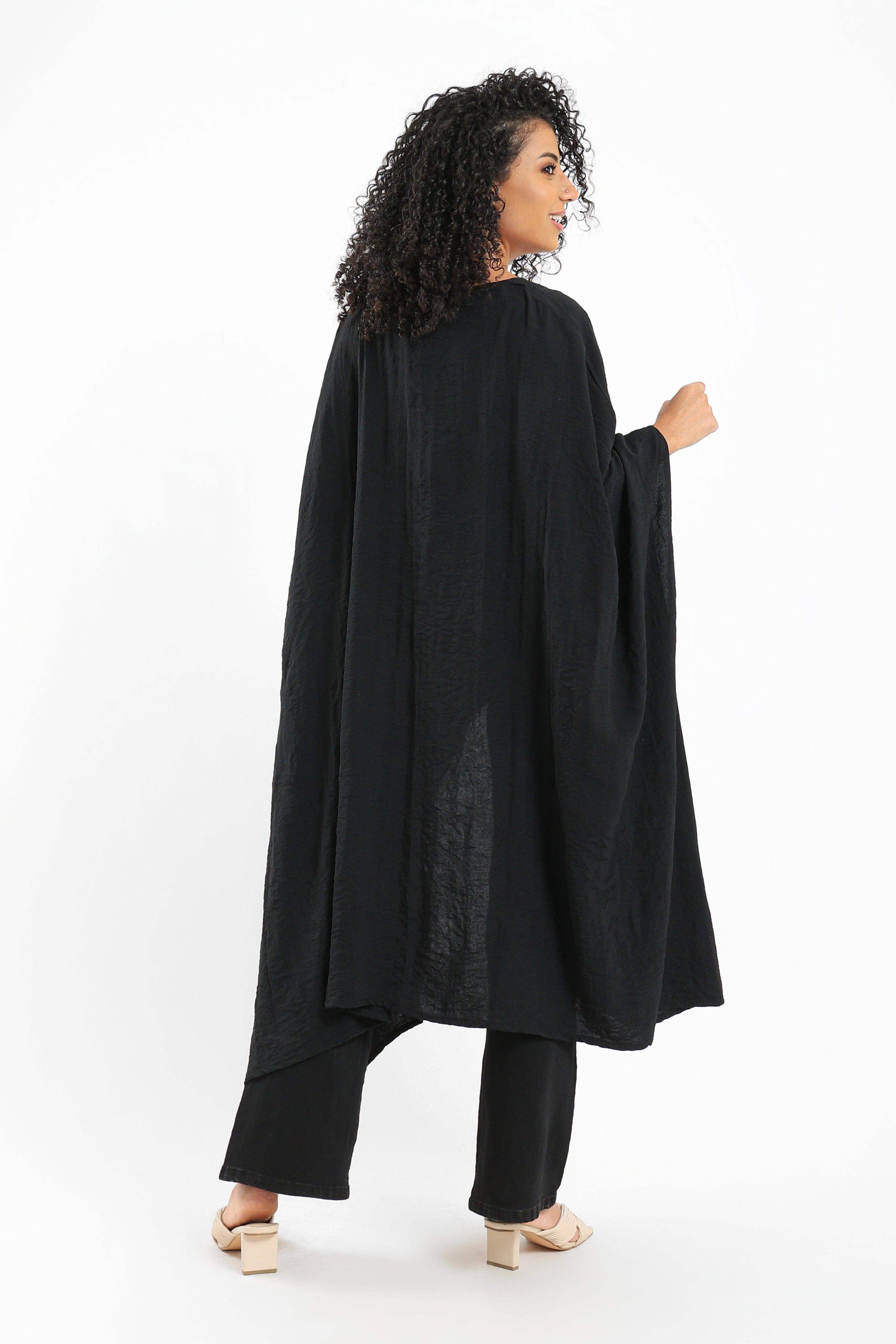 Longline Relaxed Fit Kimono - Carina - ÙƒØ§Ø±ÙŠÙ†Ø§