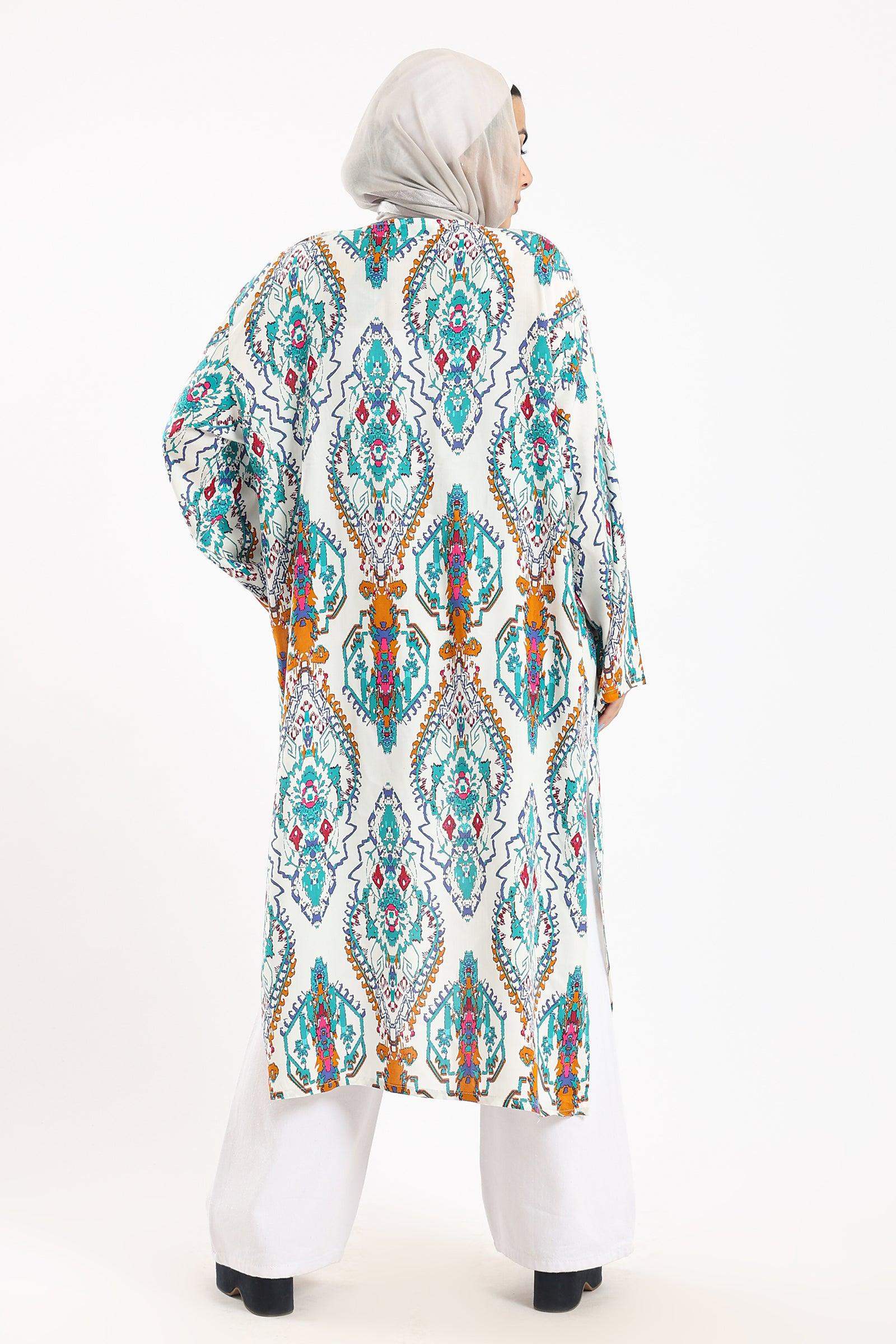 Longline Stunning Kimono - Carina - ÙƒØ§Ø±ÙŠÙ†Ø§