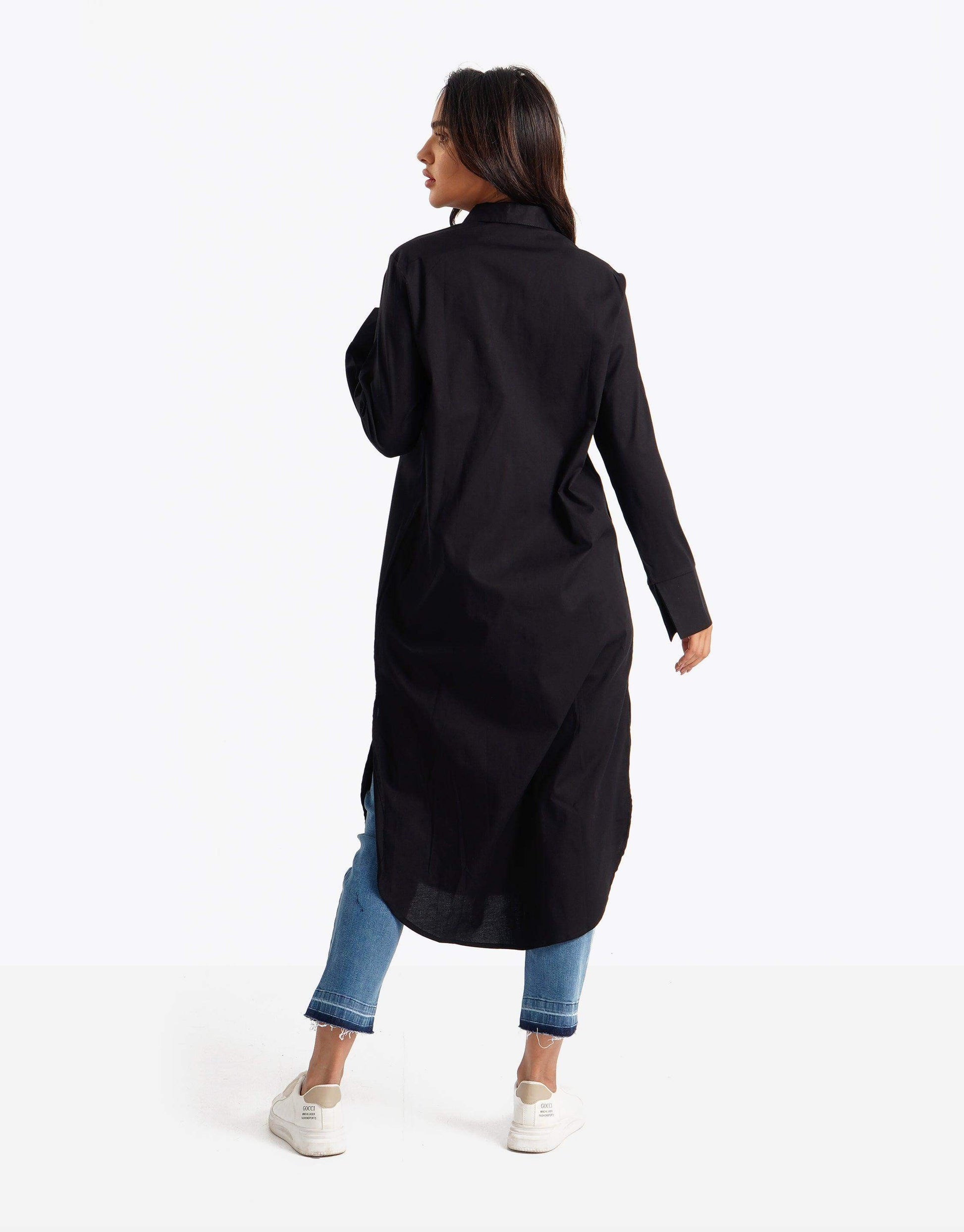 Loose Fit Shirt Dress - Carina - ÙƒØ§Ø±ÙŠÙ†Ø§