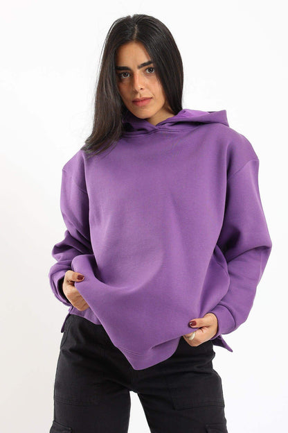 Lounge Hoodie with Slits - Carina - ÙƒØ§Ø±ÙŠÙ†Ø§