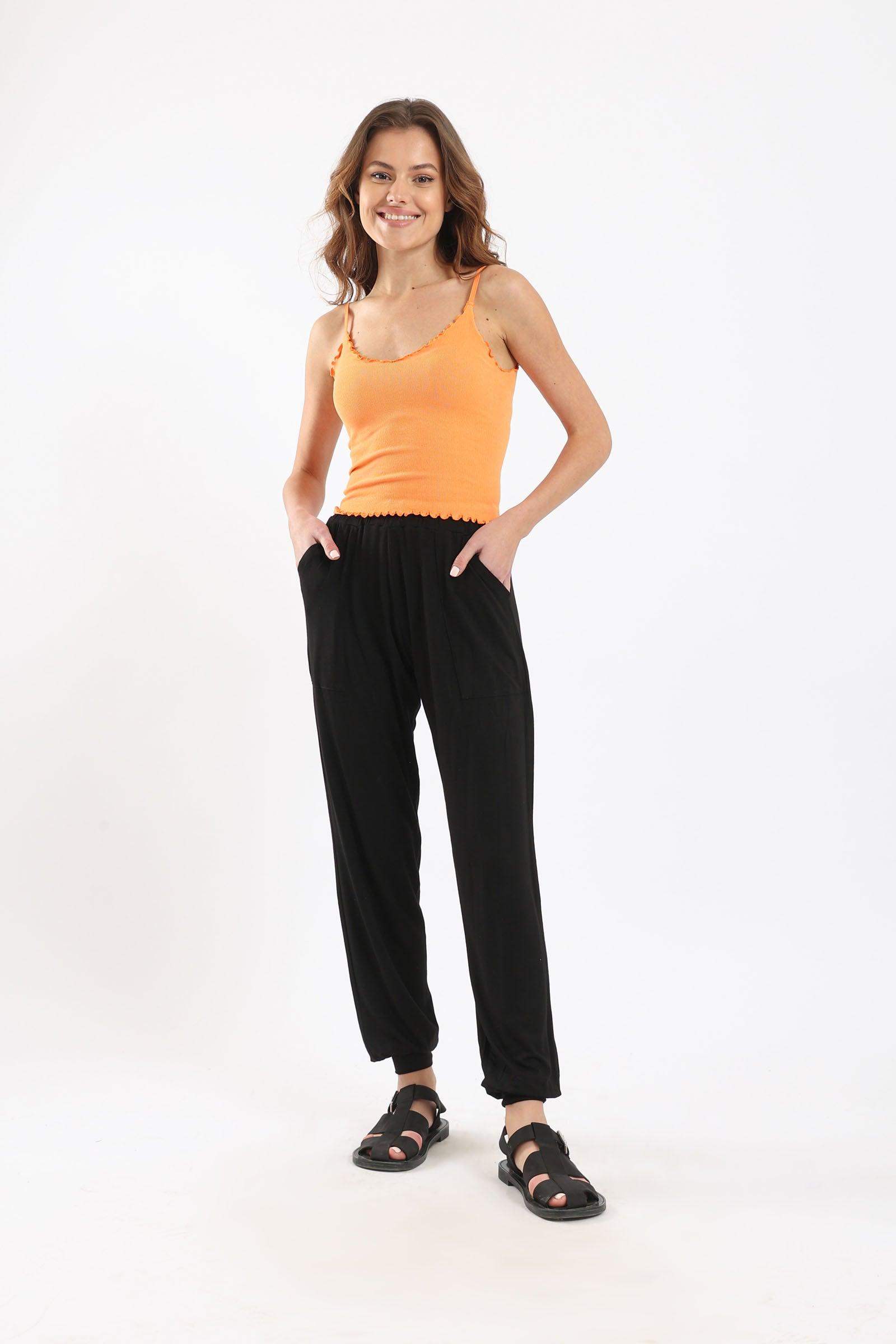 Lounge Joggers with Closed Cuffs - Carina - ÙƒØ§Ø±ÙŠÙ†Ø§