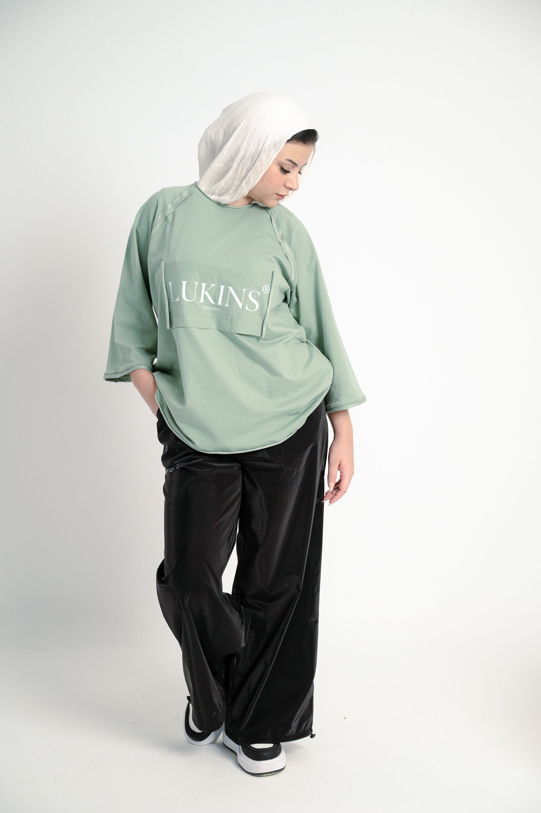 Cotton Printed Casual T-Shirt – Mint