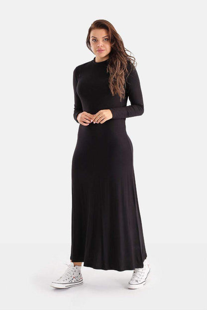 Maxi Viscose Dress - Carina - ÙƒØ§Ø±ÙŠÙ†Ø§