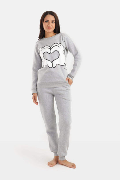 Mickey Hand Printed Pyjama Set - Carina - ÙƒØ§Ø±ÙŠÙ†Ø§