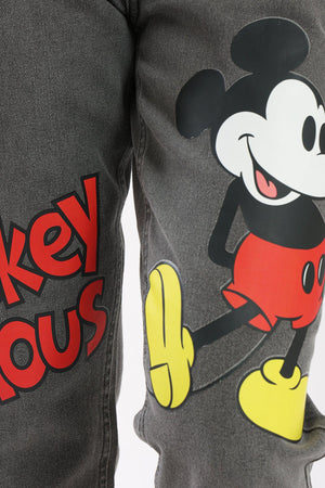Mickey Mouse Printed Jeans - Clue Wear