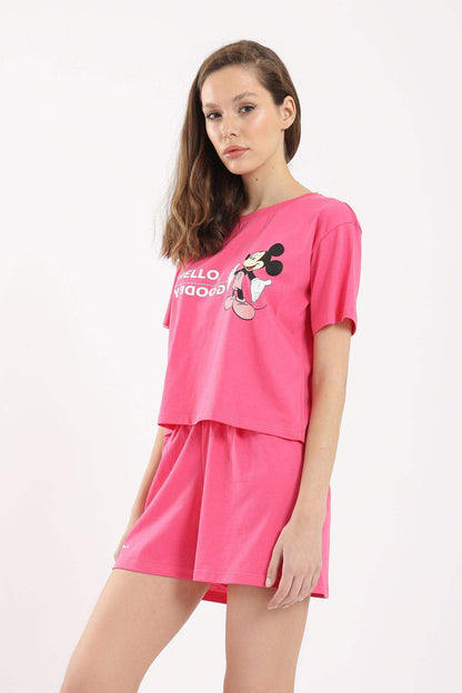 Mickey Mouse Printed Pyjama Set - Carina - ÙƒØ§Ø±ÙŠÙ†Ø§