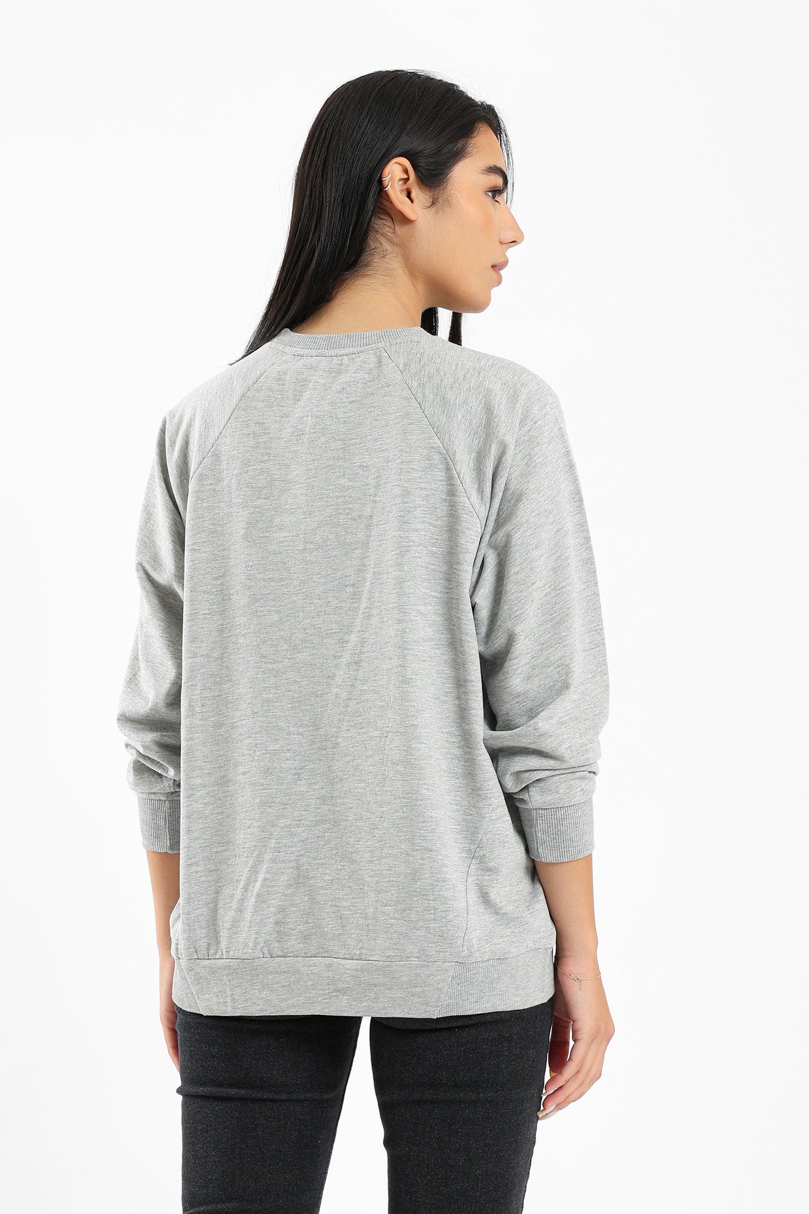 Mickey Mouse Printed Sweat Shirt - Clue Wear