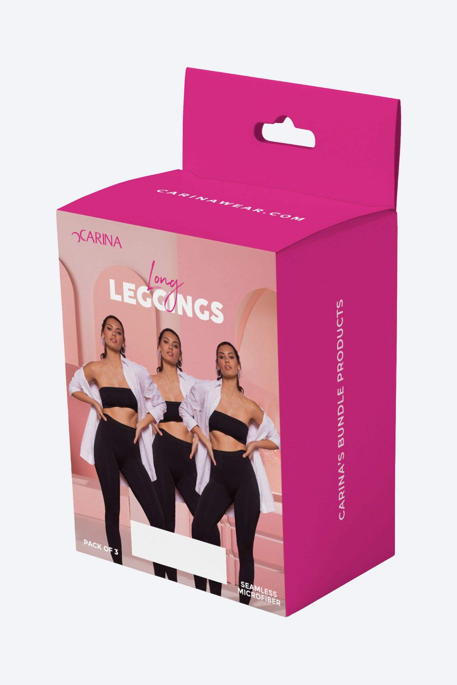 Microfiber Leggings (Pack of 3) - Carina - ÙƒØ§Ø±ÙŠÙ†Ø§