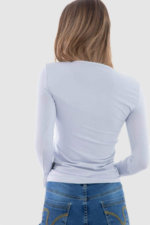 Microfiber Long Sleeves Top - Carina - ÙƒØ§Ø±ÙŠÙ†Ø§