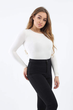 Microfiber Long Sleeves Top - Carina - ÙƒØ§Ø±ÙŠÙ†Ø§