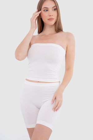Microfiber Mid Thigh Shorts - Carina - ÙƒØ§Ø±ÙŠÙ†Ø§