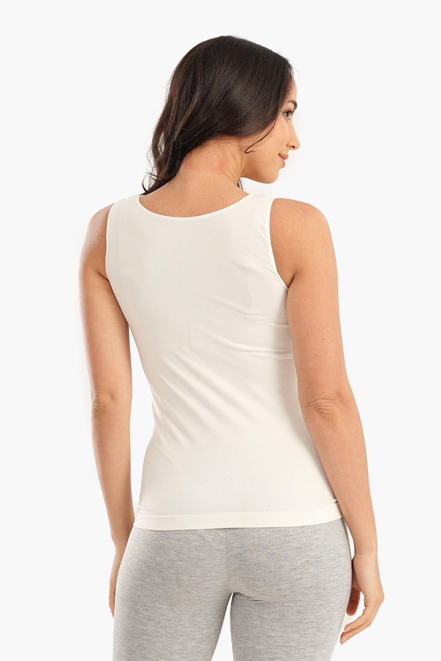 Microfiber Sleeveless Tank Top - Carina - ÙƒØ§Ø±ÙŠÙ†Ø§